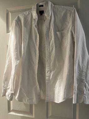 J. Crew men’s white button down, slim fit large